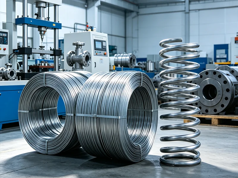 Neke-erresistentzia handiko udaberriko materiala Heavy Duty eta Tenperatura handiko aplikazioetarako