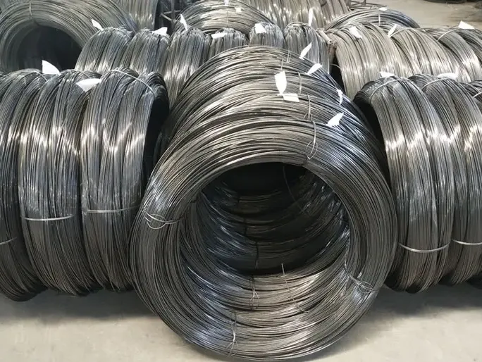 Udaberriko altzairuzko alanbre galvanizatua
